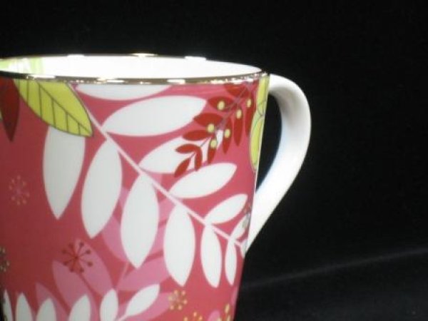 画像3: ナルミ narumi　フローラルパラダイス　マグカップ　ピンク