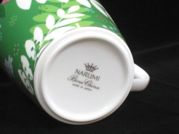 画像4: ナルミ narumi　フローラルパラダイス　マグカップ　グリーン