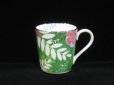 画像1: ナルミ narumi　フローラルパラダイス　マグカップ　グリーン (1)