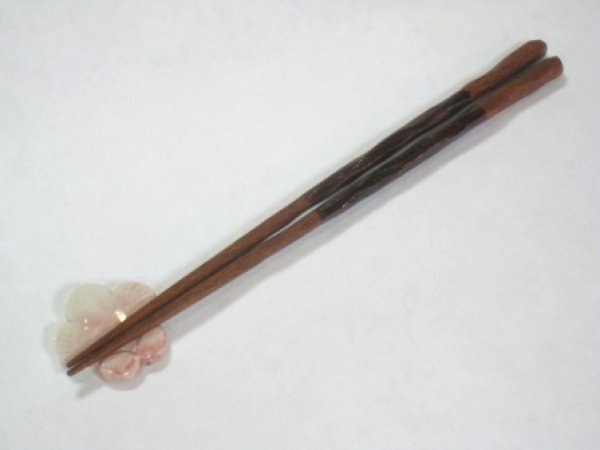 画像4: 清水焼　梅の香　ペア箸置