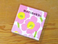 マリメッコ Mａｒｉｍｅｋｋｏ　ウニッコ　ペーバーナプキン　ライトピンク　３３ｃｍ