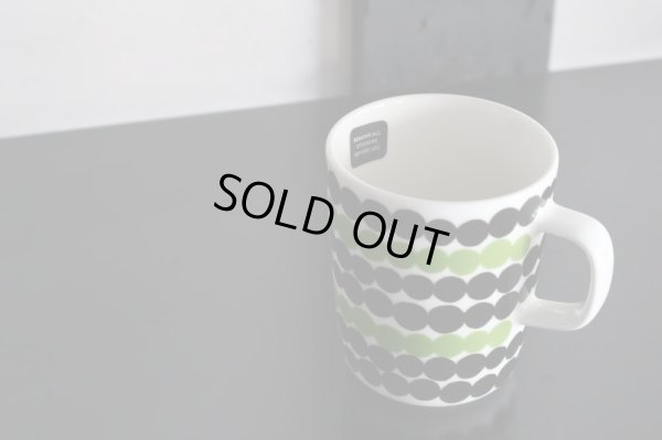 画像4: マリメッコ Mａｒｉｍｅｋｋｏ　ラシィマット　マグ　ブラック/グリーン