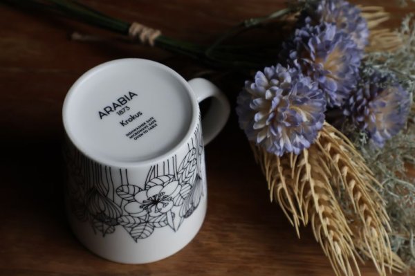 画像6: アラビア ARABIA　クロッカス　マグカップ　ブラック