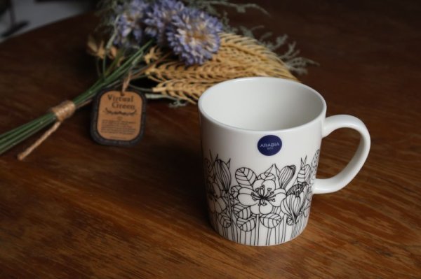 画像3: アラビア ARABIA　クロッカス　マグカップ　ブラック