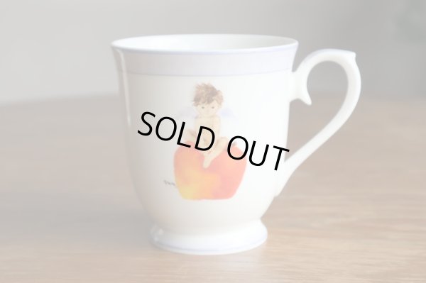 画像2: ナルミ narumi　いわさきちひろ　りんごと天使　マグカップ