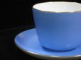画像3: 大倉陶園　ブルー蒔き　モーニングカップ＆ソーサー (3)