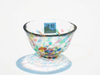 津軽びいどろ　盃　ねぶた流し