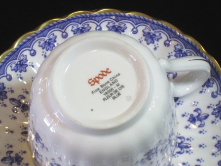 スポード Spode フルールドリスブルー カップ＆ソーサー - 土岐陶器本店